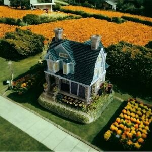 1998 Liberty Falls Miller Family Shingle House Figurine 3" Miniature NIB